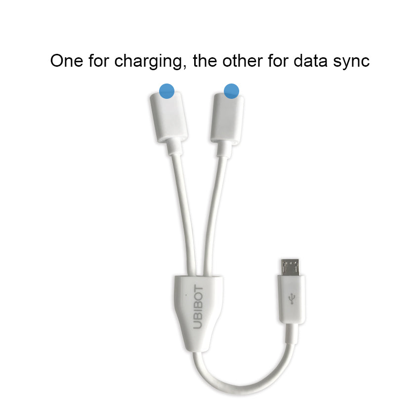 Micro-USB Cable Splitter