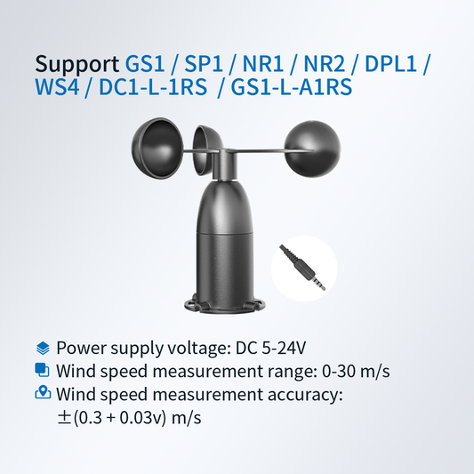 Wind Speed Sensor - Audio Jack Connector