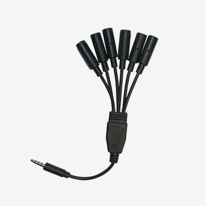UbiBot Audio Splitter-1 male to 6 females