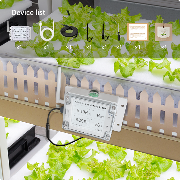 UbiBot GS2 EC PH Monitor--2.4GHz WiFi