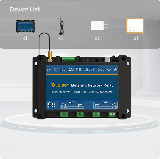 UbiBot NR2 Metering Network Relay