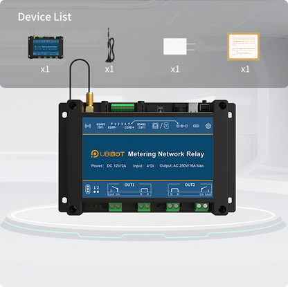 UbiBot NR2 Metering Network Relay