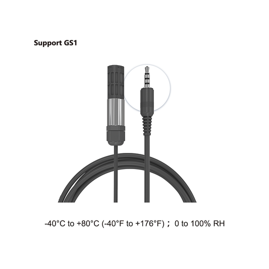 Air Temperature & Humidity Sensor - Audio Jack Connector